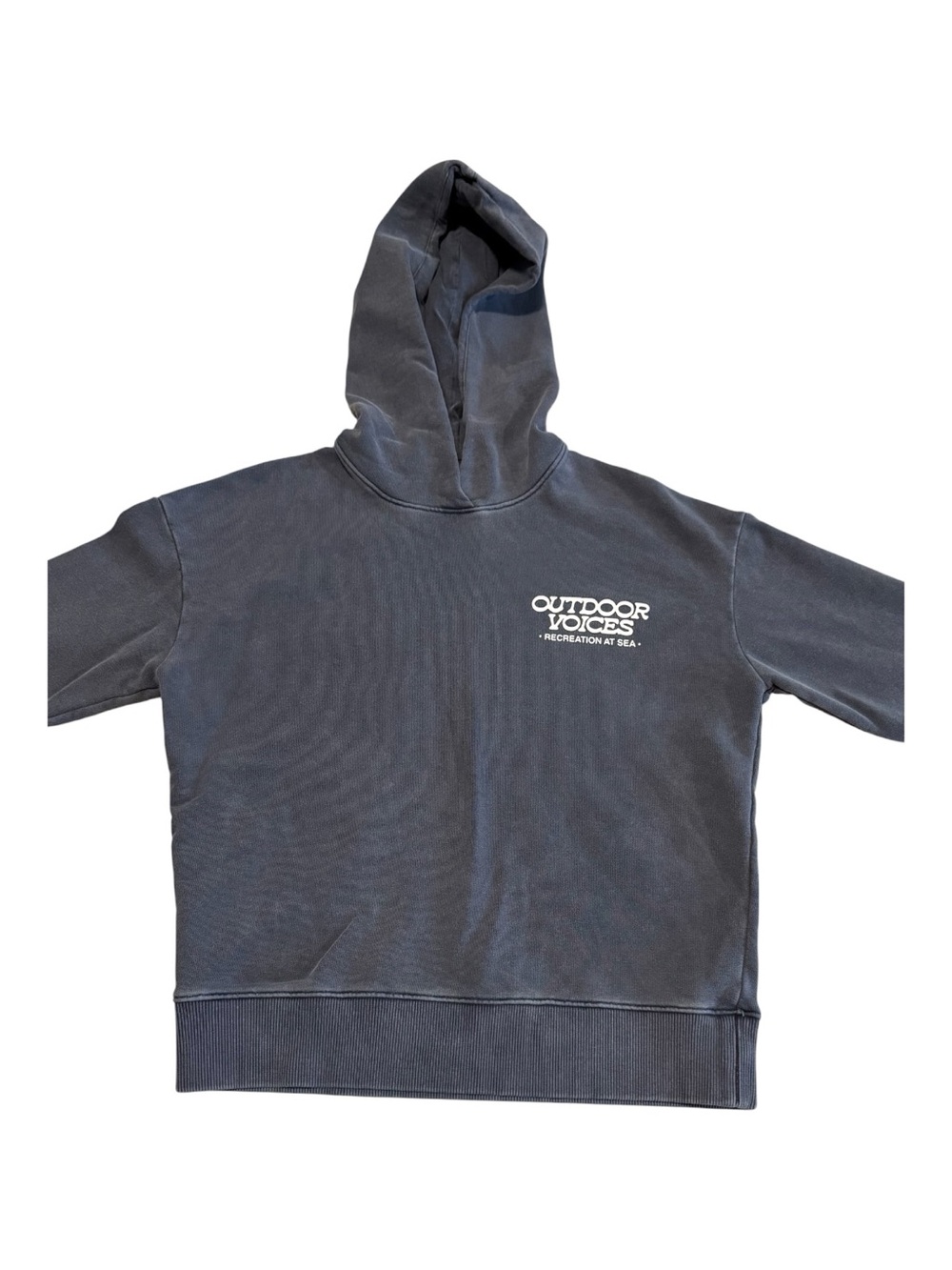 Outdoor Voices Womens Gray Pullover Hoodie